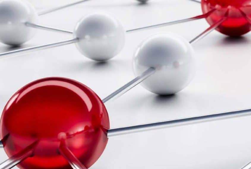 Schematische Darstellung eines Netzwerkes