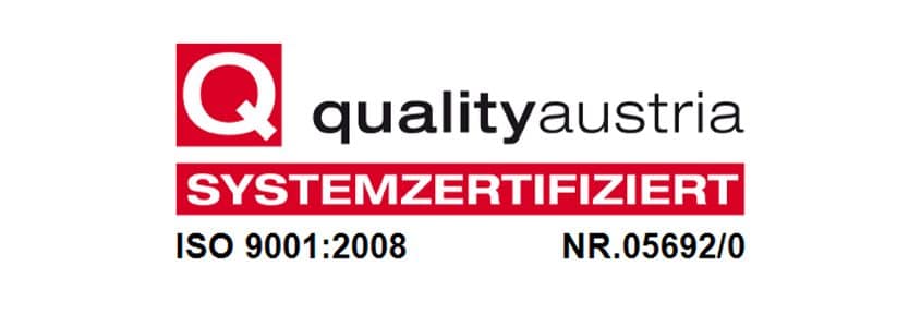 IQNetZertifikat ISO 9001:2008