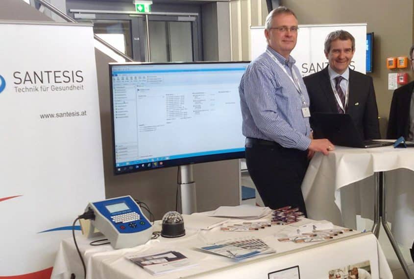 SANTESIS auf der TSB Tagung 2017 Ausstellungsstand