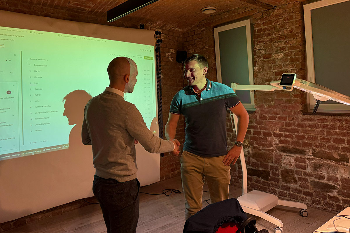 image-mpbv-schulung-2026-01 SANTESIS Medizintechniker-Netzwerktreffen 2026: Dem Gewinner des Quiz wird gratuliert